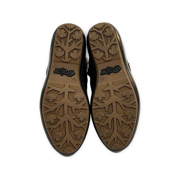Pajar Stephy Womens Snow Boots Sz 41 US 9.5 Brown Suede & Puffer Fleece Lined - Picture 5 of 5